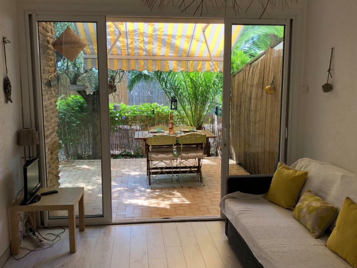 **** Beau T2 De 40 M2, Jardin De 70M2, Au Calme, A 50 Metres De La Plage ル・プラデ エクステリア 写真